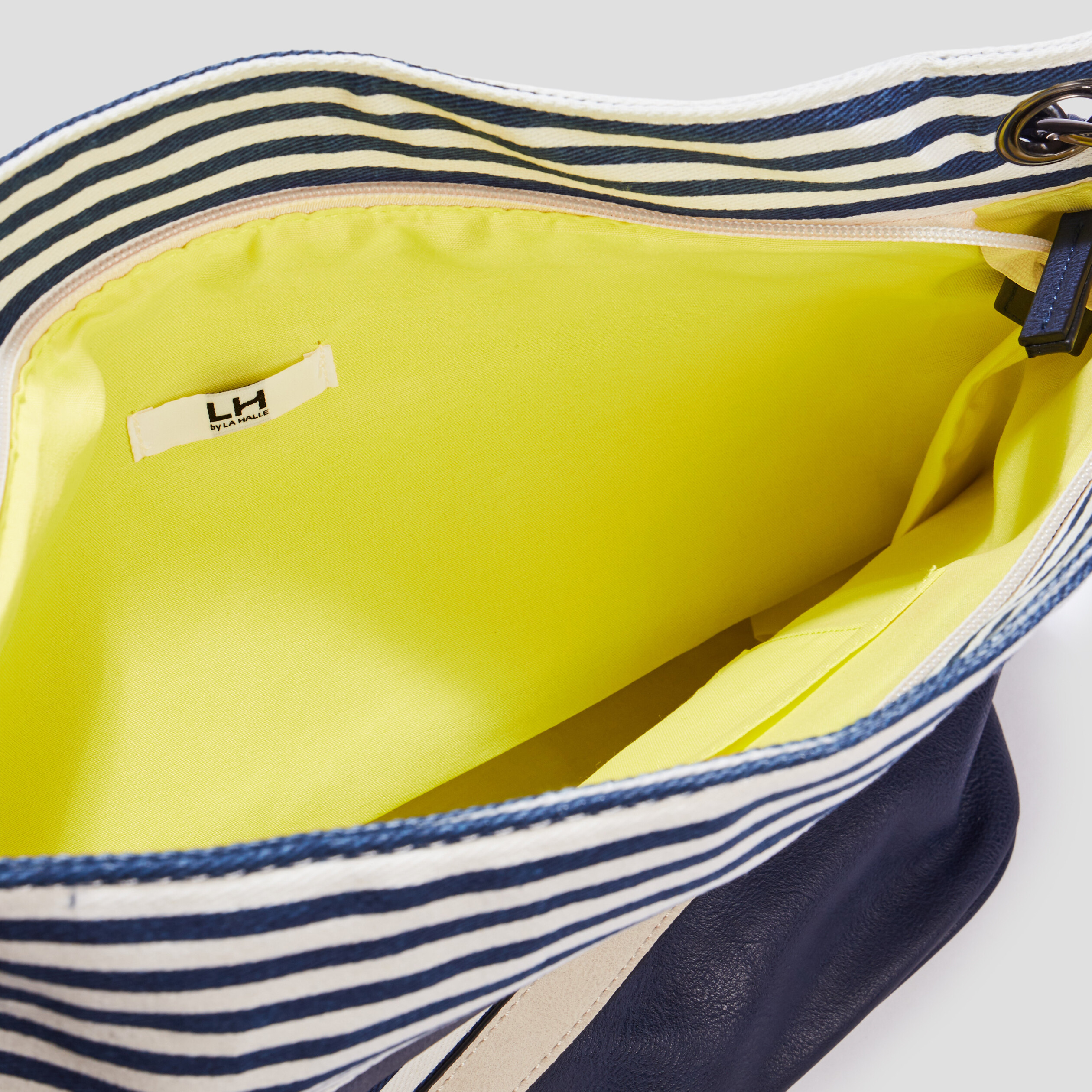Sac cabas bleu foncé femme | La Halle
