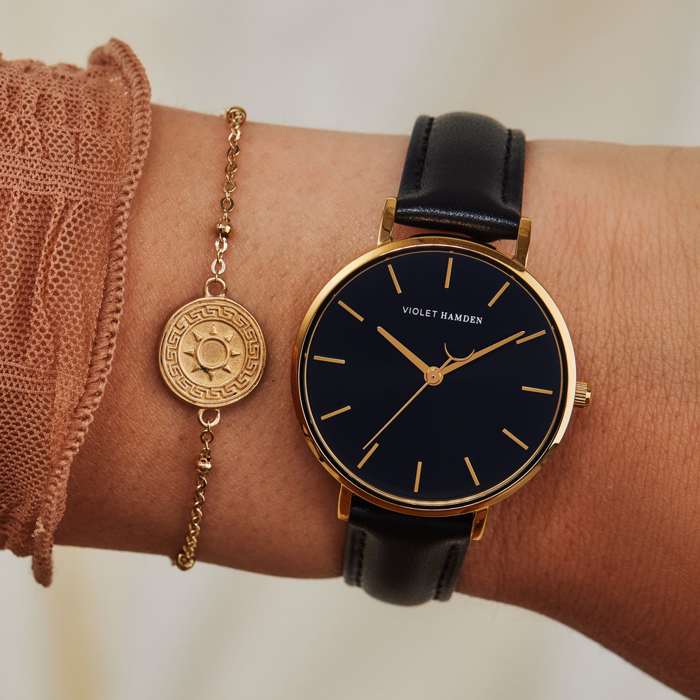 Violet Hamden Day & Night Montre Montre