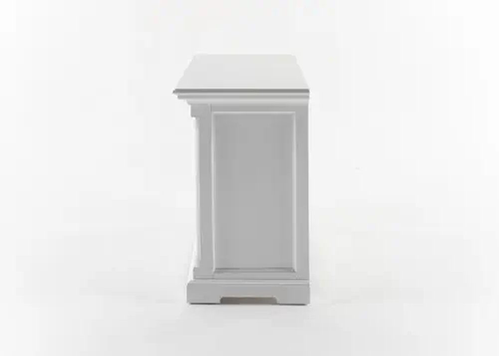 Novasolo Küchenbuffet Provence Verstellbare Regale, Single-Bay Hutch Kabinett