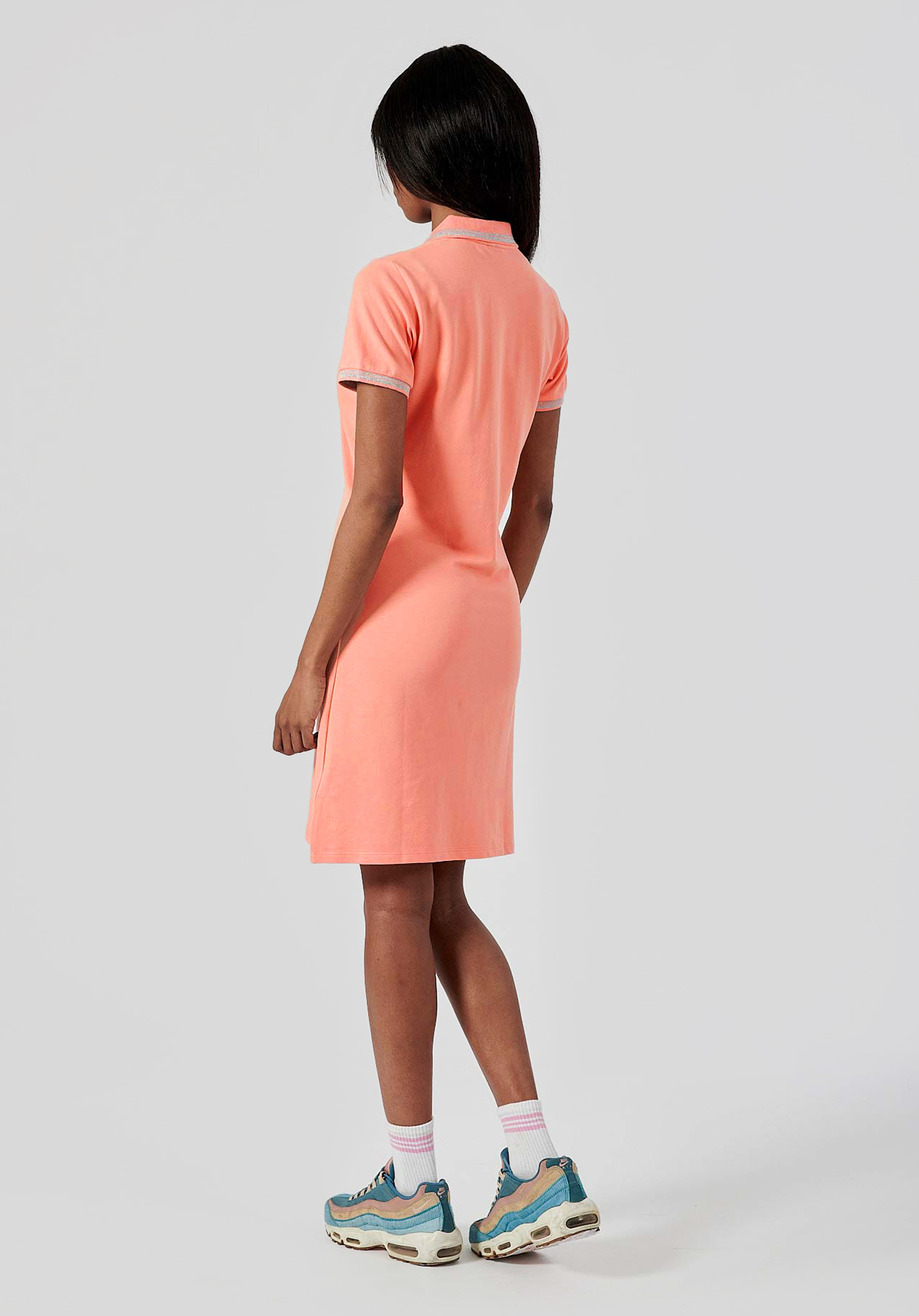 JULIX  Robe polo corail Femme