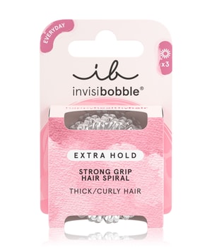 Invisibobble EXTRA HOLD Crystal Clear 3pc Haargummi-1 Stk