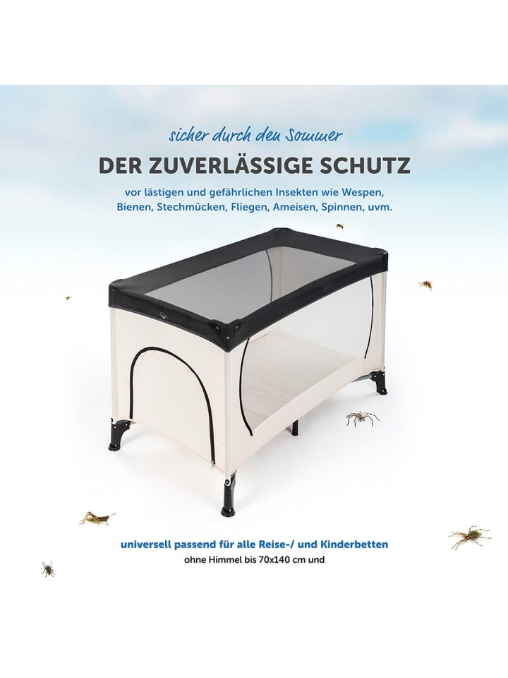 Zamboo Universal Insektenschutz / Mückennetz für Baby-Reisebetten in grau günstig kaufen onesize