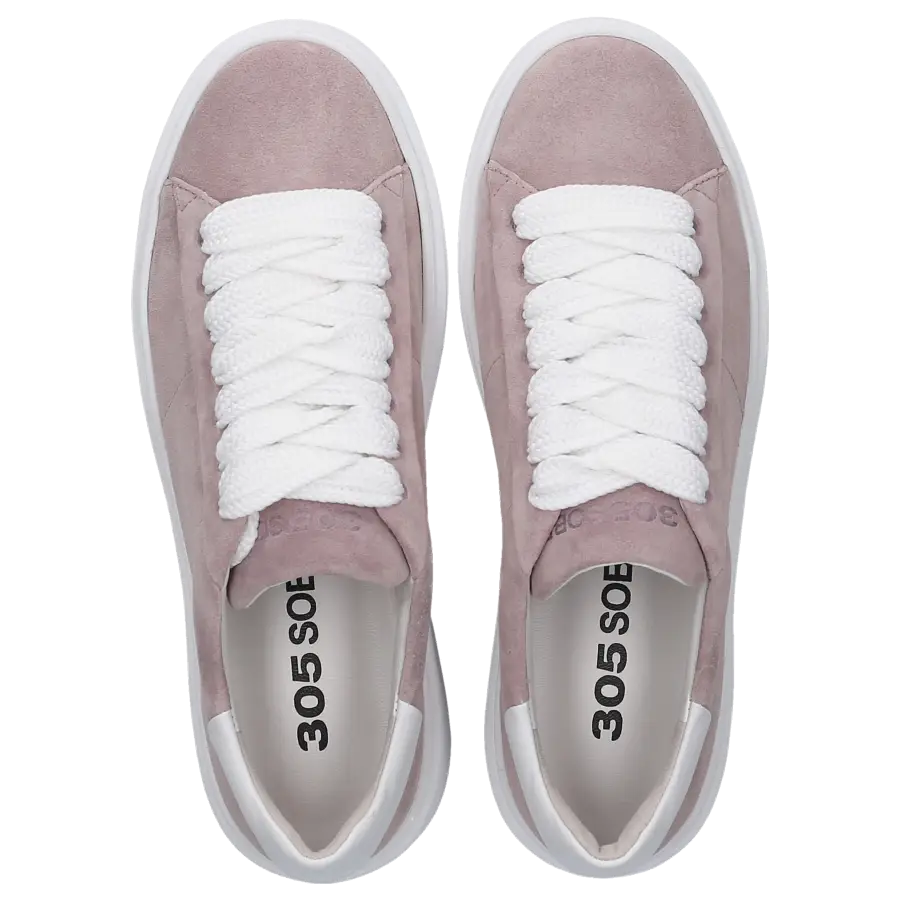 305 SOBE - Sneaker low COCKER Veloursleder - pink