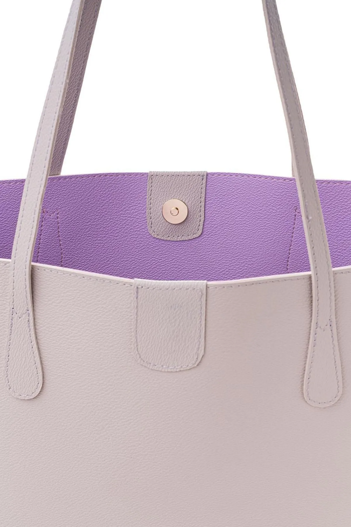 Lucky Bees  Große Tote-Umhängetasche aus Kunstleder für Damen