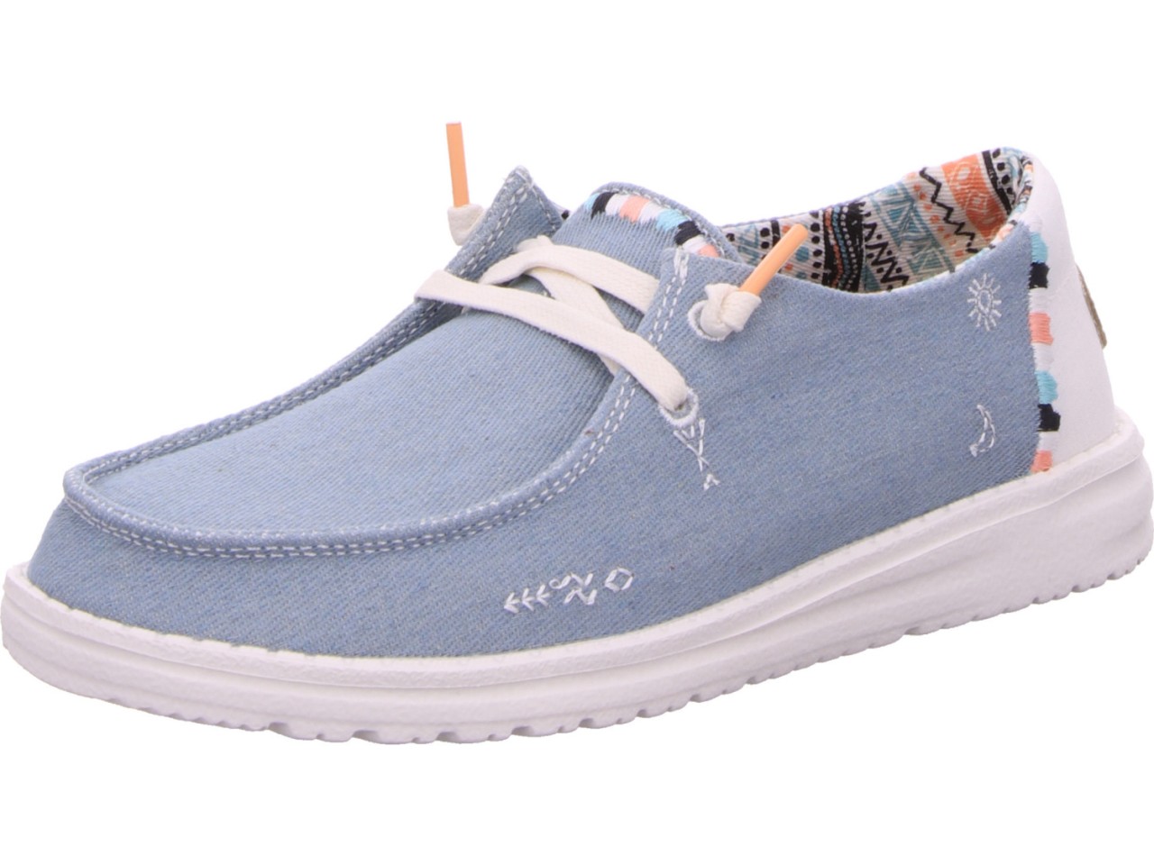 HEY DUDE Sportliche Slipper blau Wendy Boho