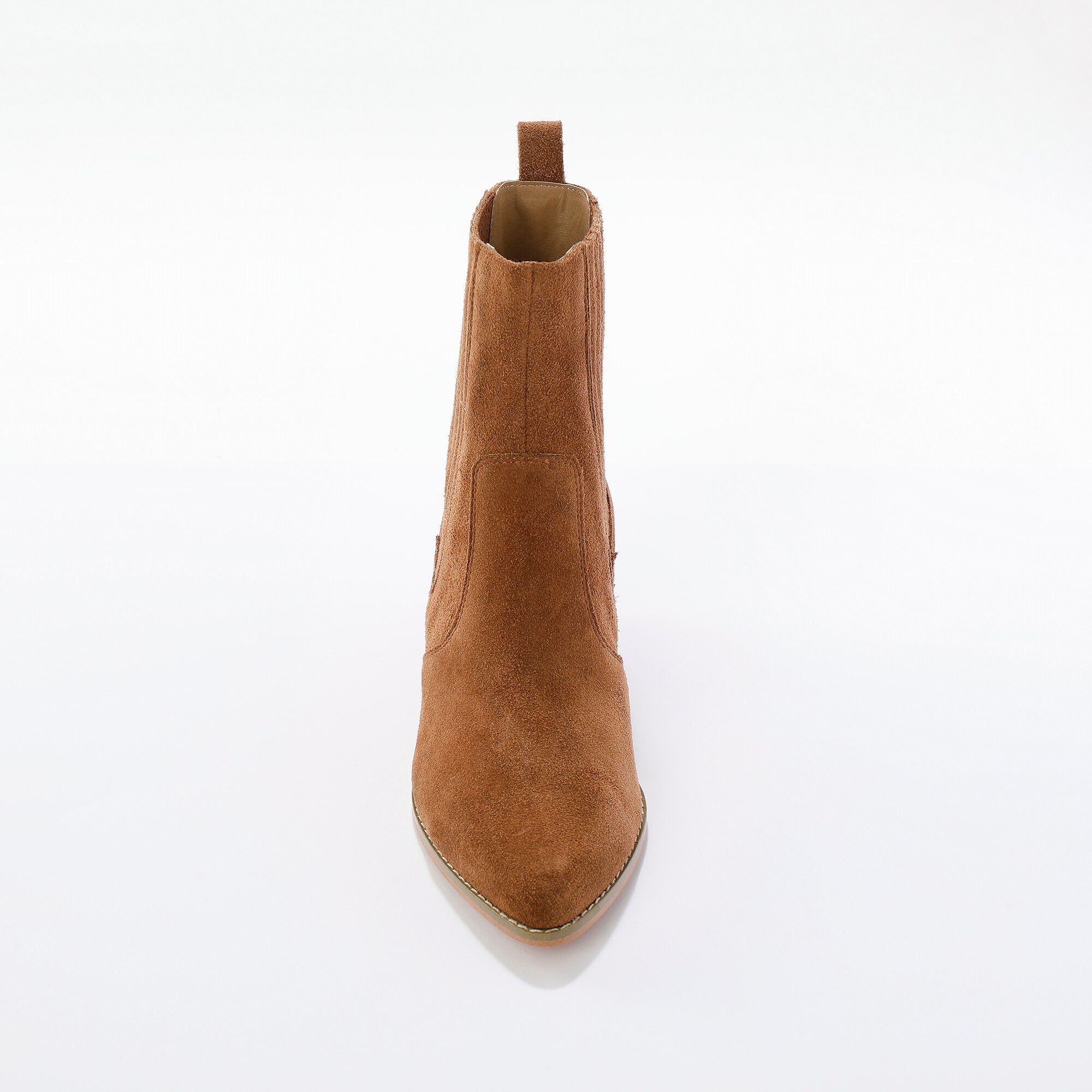 Boots western, cuir
