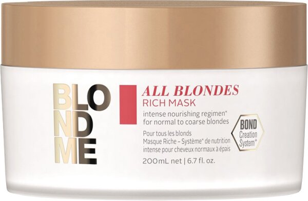 Schwarzkopf Professional BlondMe All Blondes Rich Mask Haarmaske