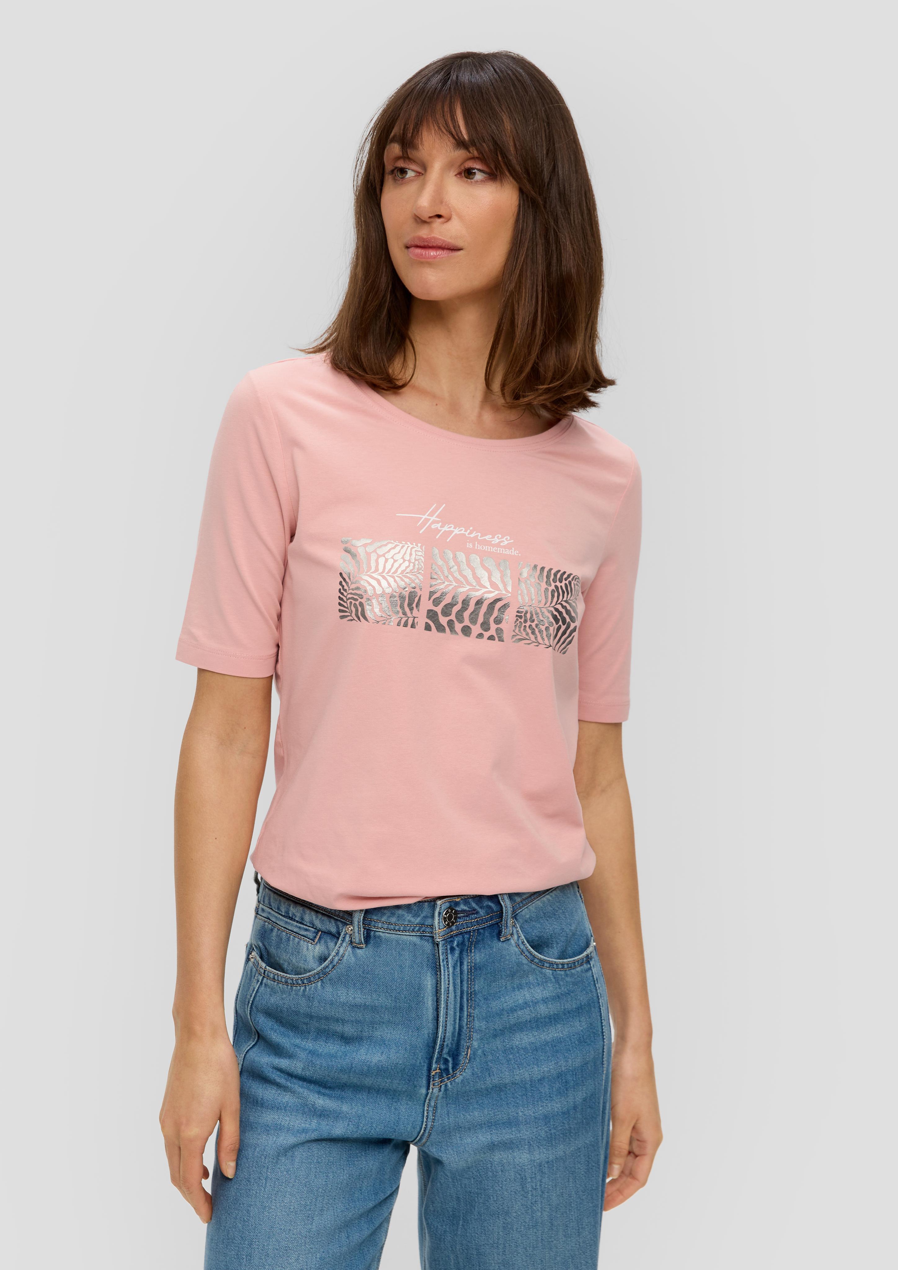 T-Shirt mit Frontprint  2144441-42D3