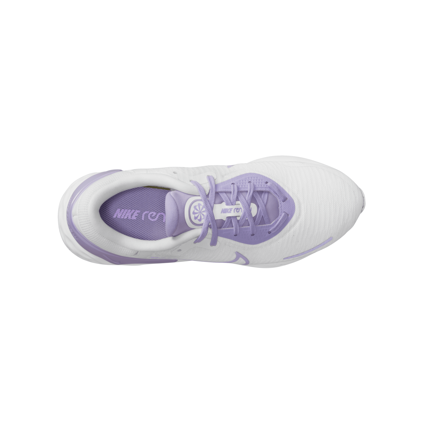 Nike Renew Run 4 Damen Weiss Blau F100 Laufschuh
