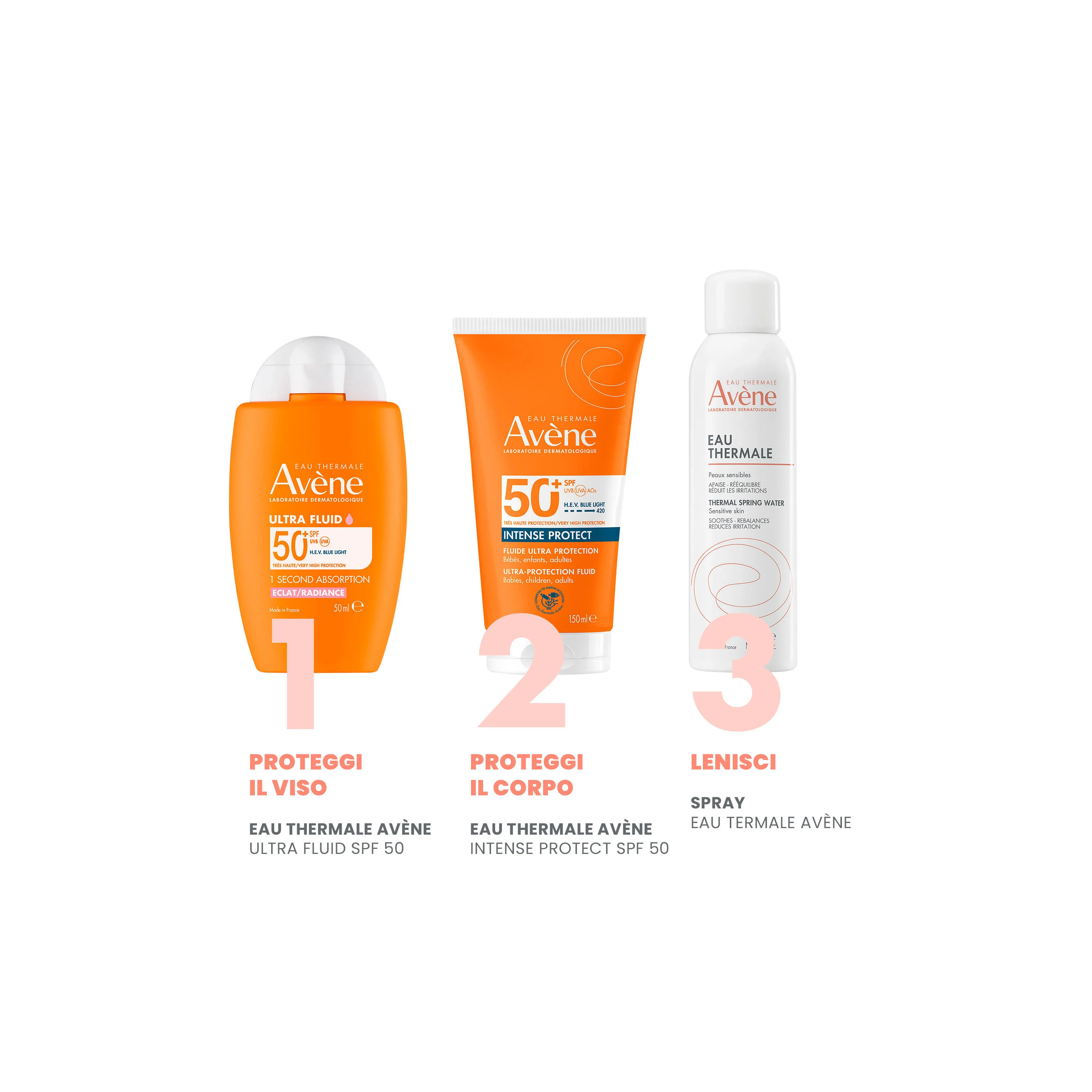 Suncare Ultra Fluid Luminosity SPF50+ - Opalovací krém na obličej s vysokou ochranou.