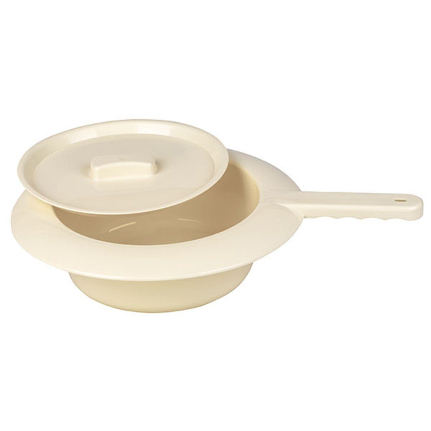 Sundo Homecare Campingtoilette Steckbecken aus Kunststoff, (2-St)