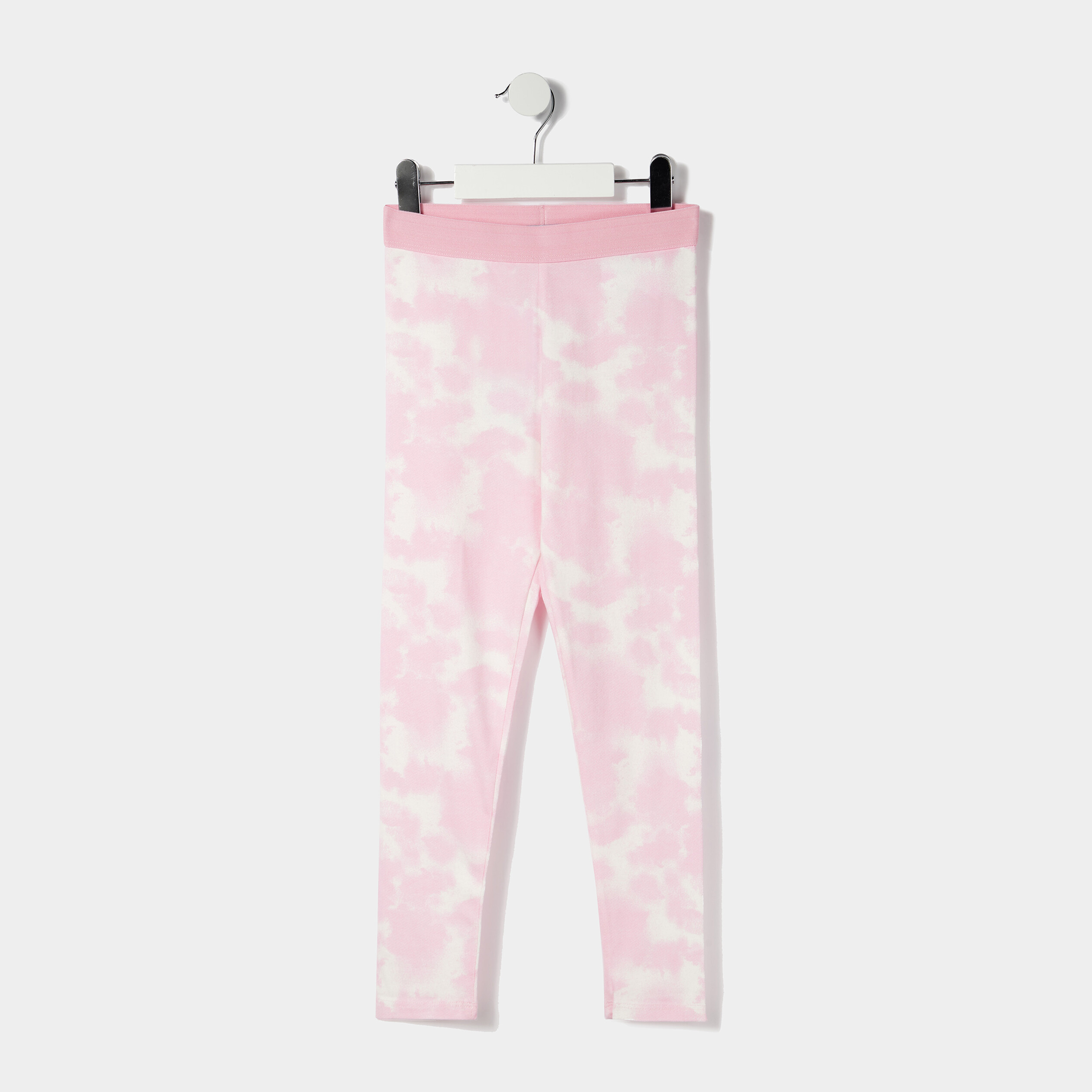 Legging avec bandes blanc fille | La Halle