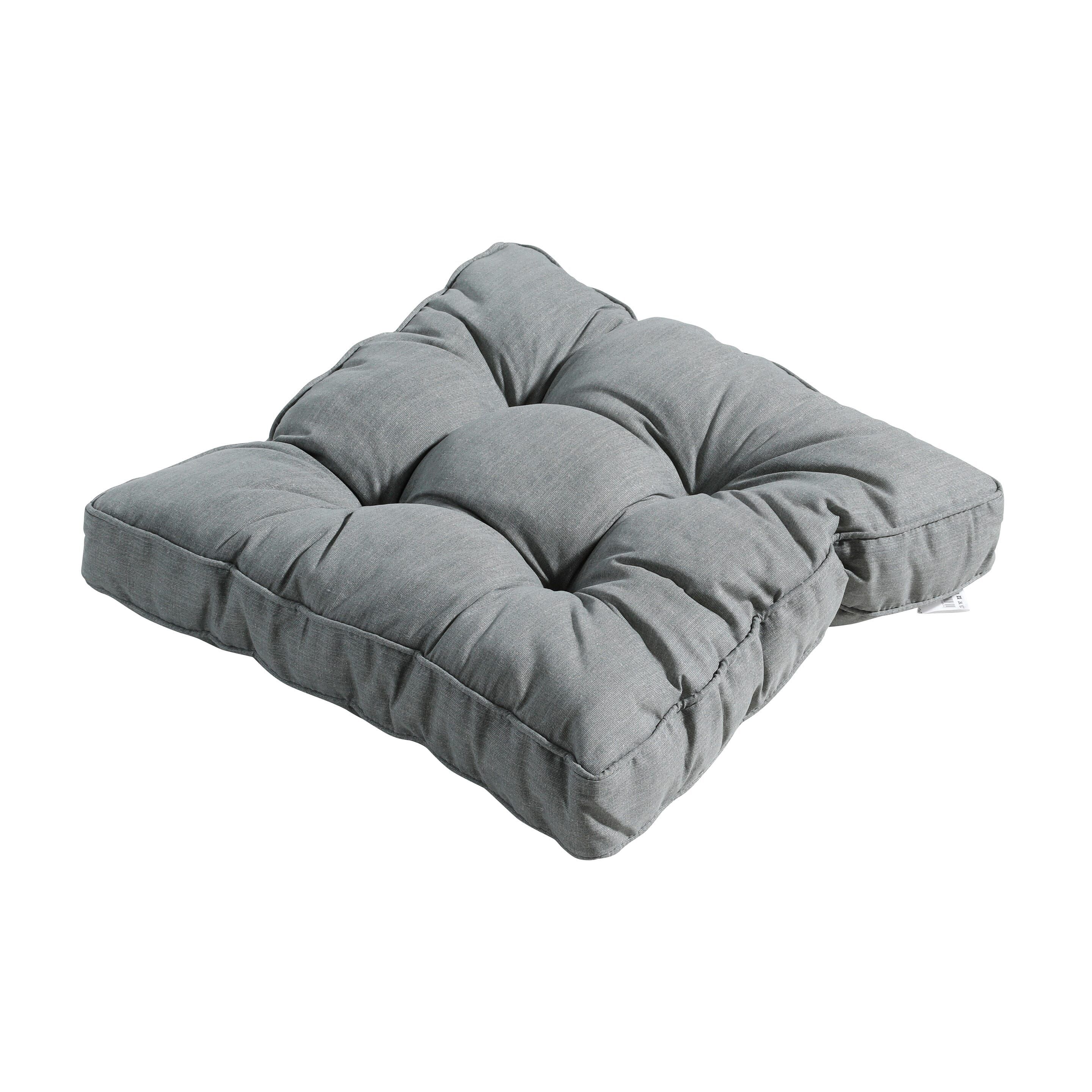 Madison Basic Grey 47x47 Sitzkissen