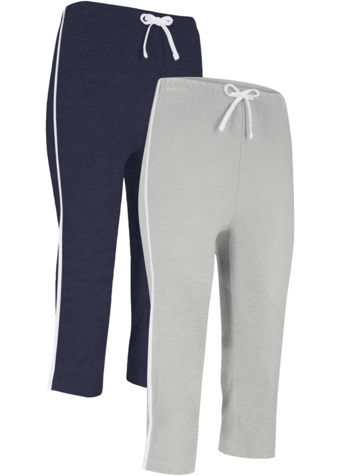 Sport Capri-Hose, Skinny (2er Pack)