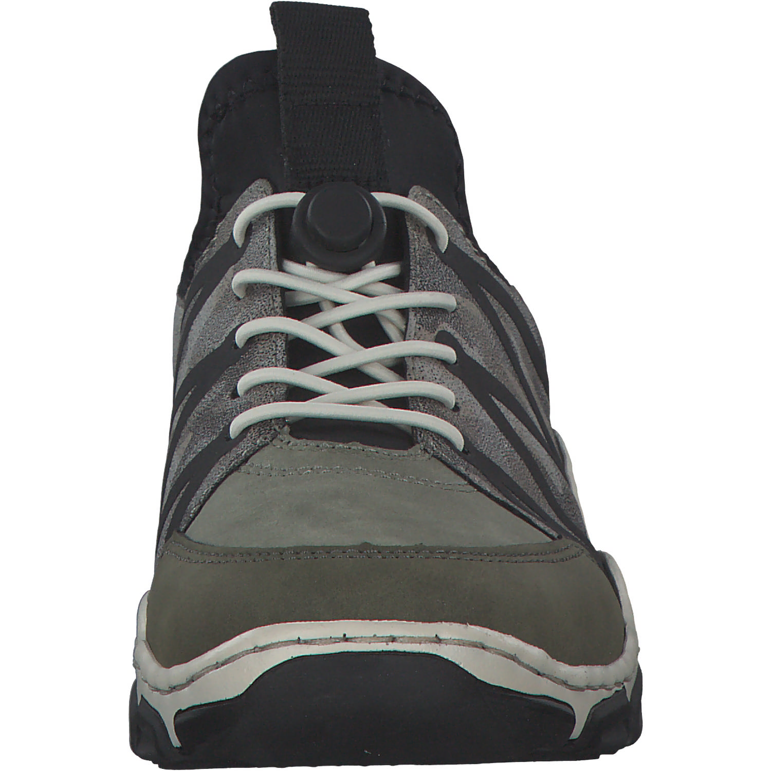 Rieker L0657, Schnürschuhe, liane/schilf/negro/stein-camo/
