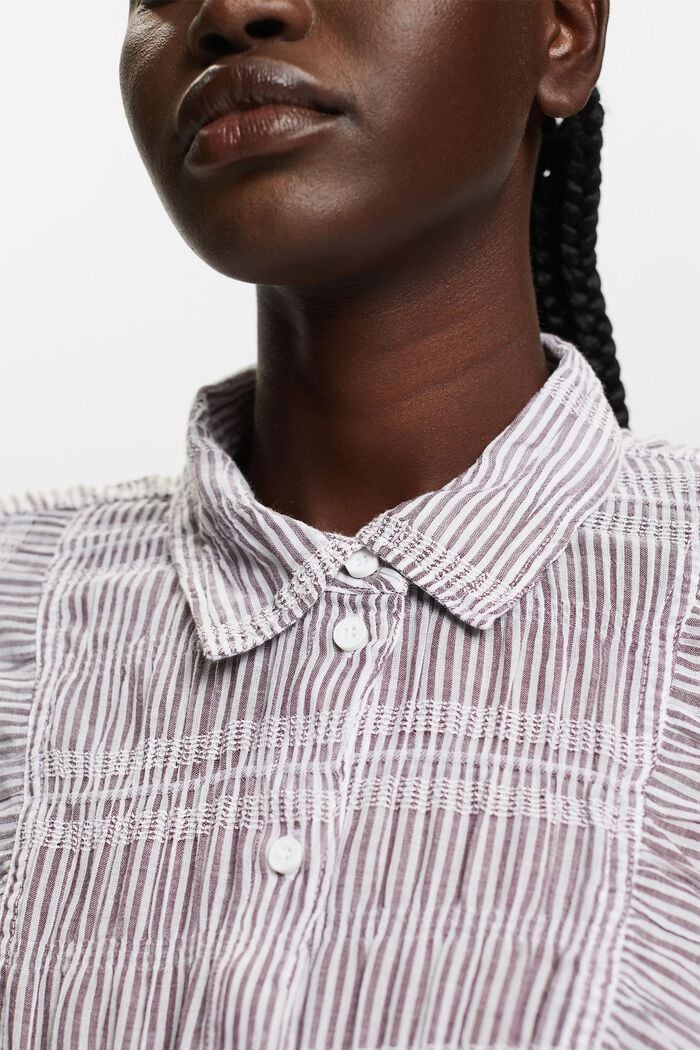 Cropped-Hemd mit Binde-Detail