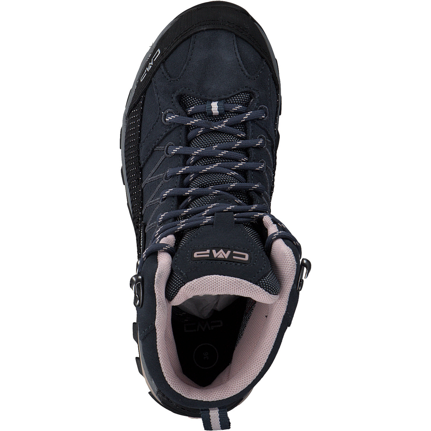 CMP Rigel Mid 3Q12946, Trekkingschuhe, Damen, asphalt antracite rose