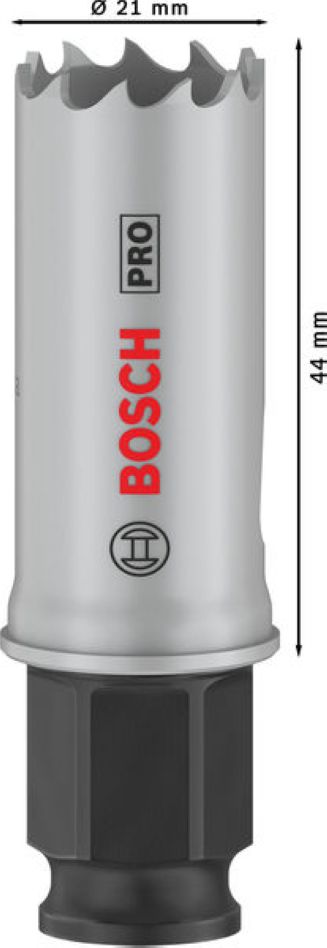 Bosch Blue Accessories 2608594369 PRO Multi Material PC Plus hulsav 21 mm