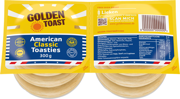 Golden Toast American Classic Toasties