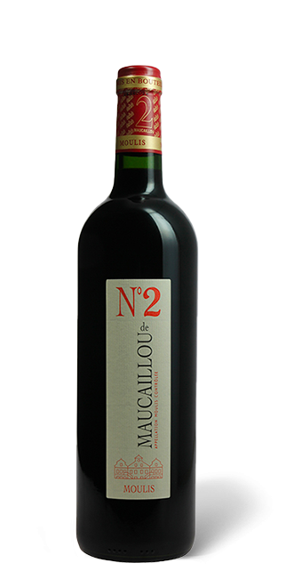 Bordeaux N°2 de Maucaillou Second vin du Château Maucaillou Moulis  2017  75 cl - Rouge