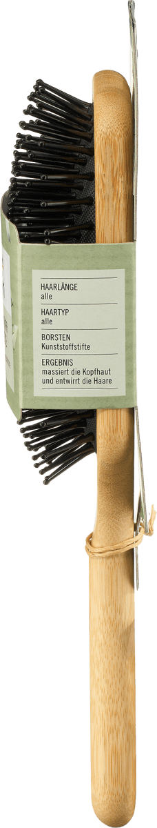 Massage & Entwirr Bambusbürste, 1 St