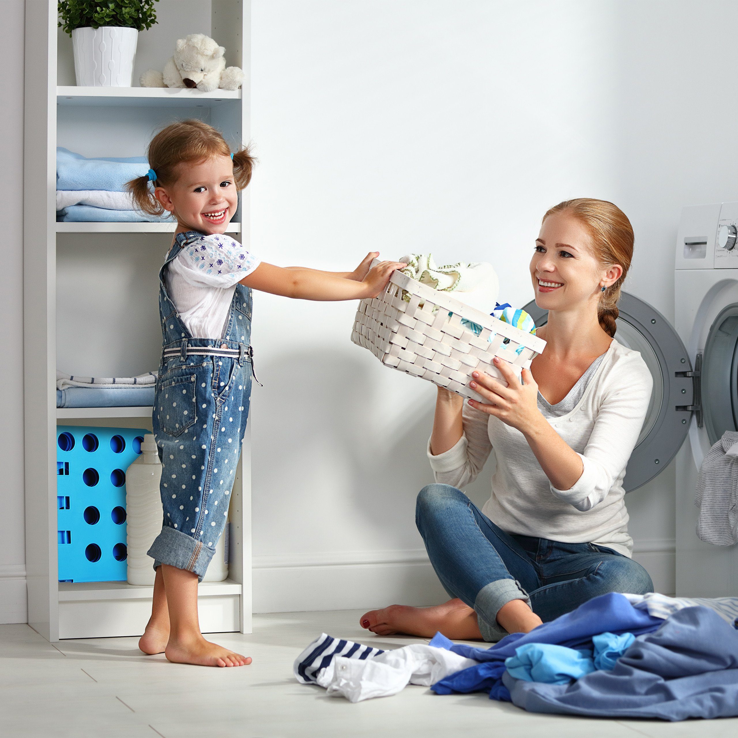 relaxdays Wäschesortierer Faltbrett 4. Generation, Schwarz
