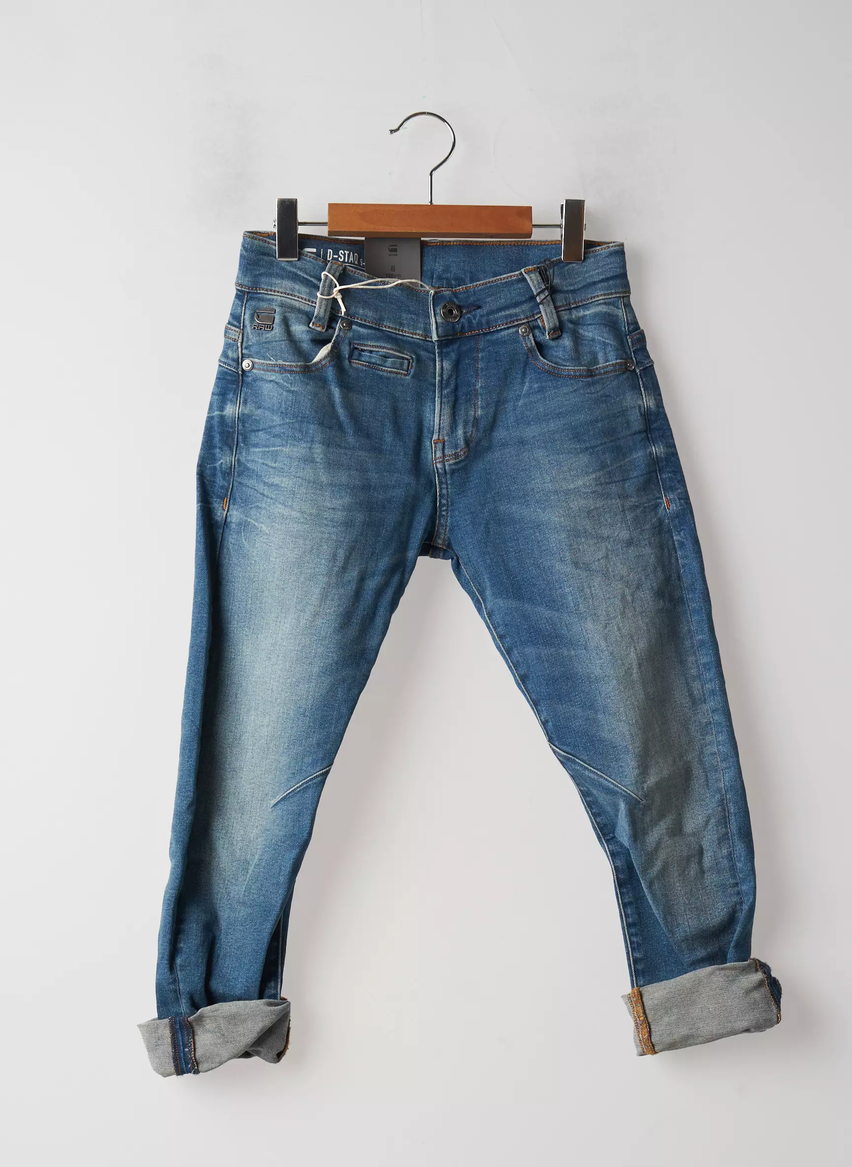 G Star Jeans Coupe Slim Garcon couleur bleu