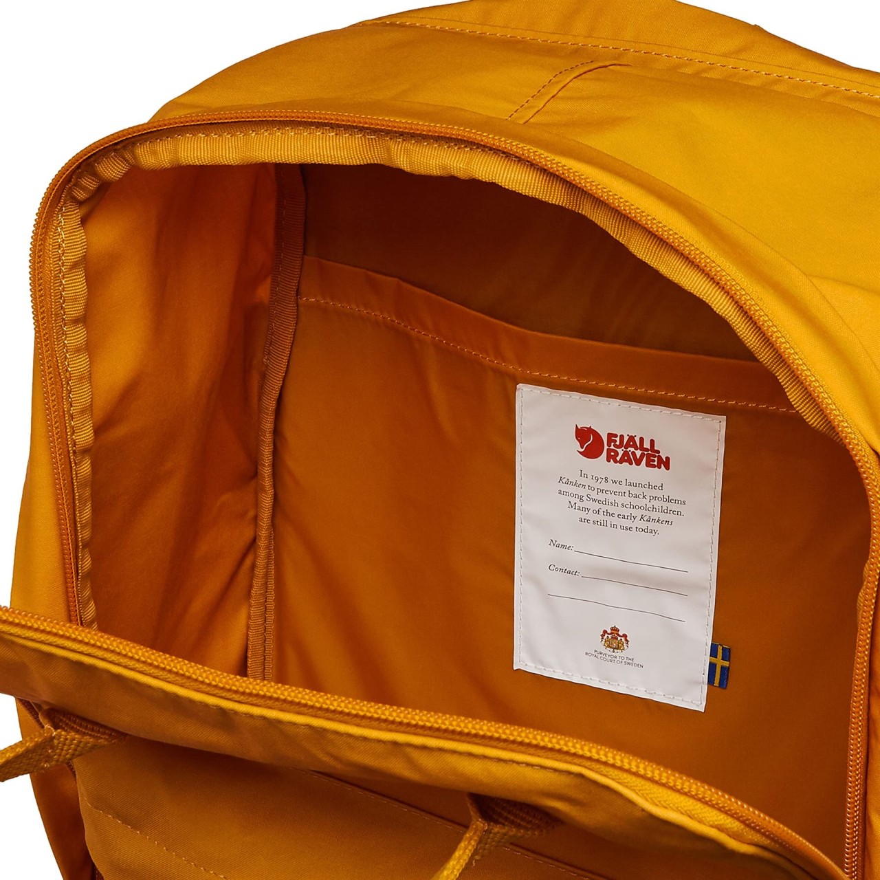 FJÄLLRÄVEN Handtaschen gelb Rucksack Känken Laptop 17