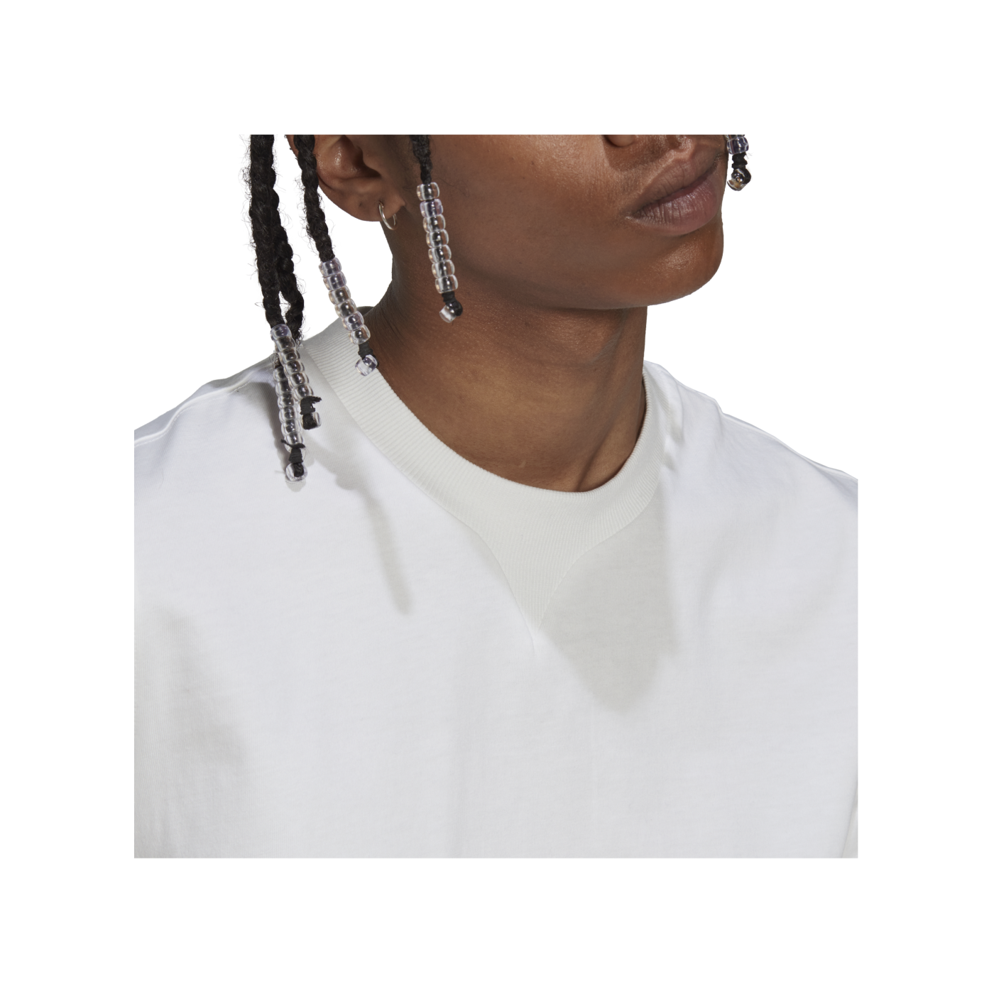 adidas New CL T-Shirt Weiss