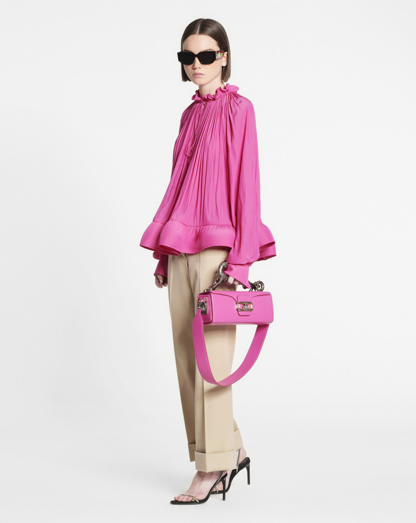 BLOUSE A MANCHES LONGUES