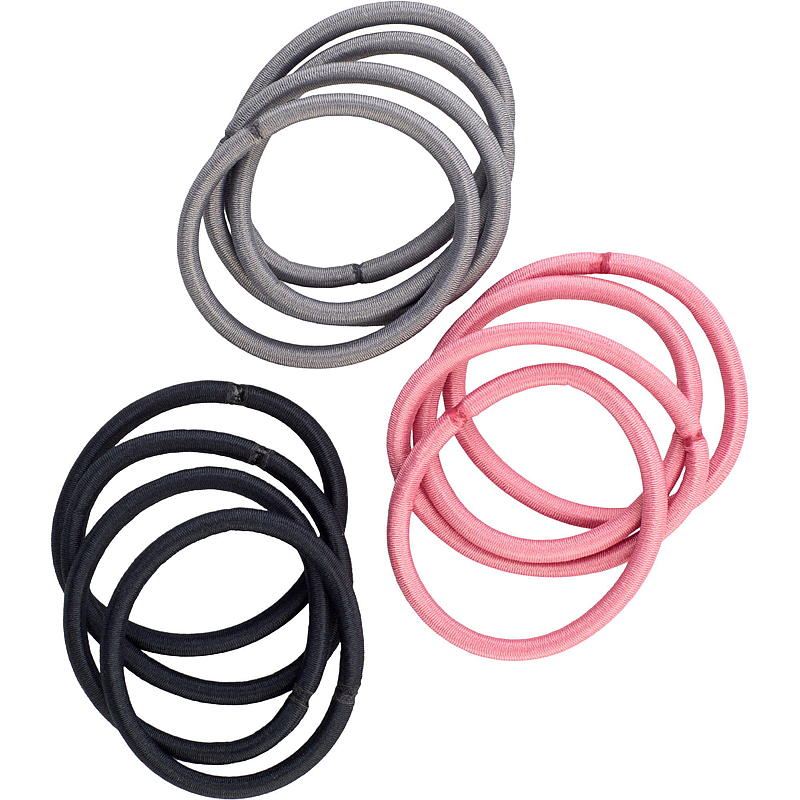 Essentii Hårstrikk 12-pk 3 farger