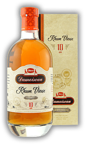 Damoiseau Rhum Vieux 10 Years Damoiseau Rhum Vieux 10 Years  Alter 10 J. - 0,7	 Liter - Vol 42%