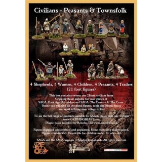 SAGA: Civilians Peasants & Townsfolk