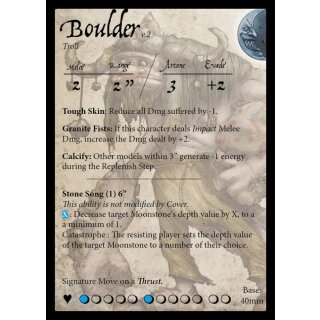 Moonstone - Boulder the Troll (EN)