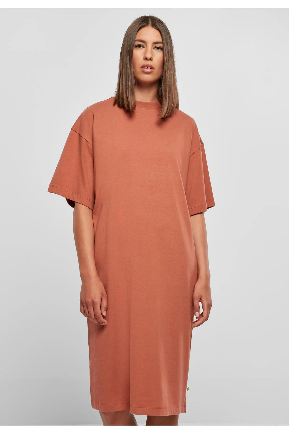 Urban Classics  Langes, übergroßes Bio-T-Shirt-Kleid für Damen