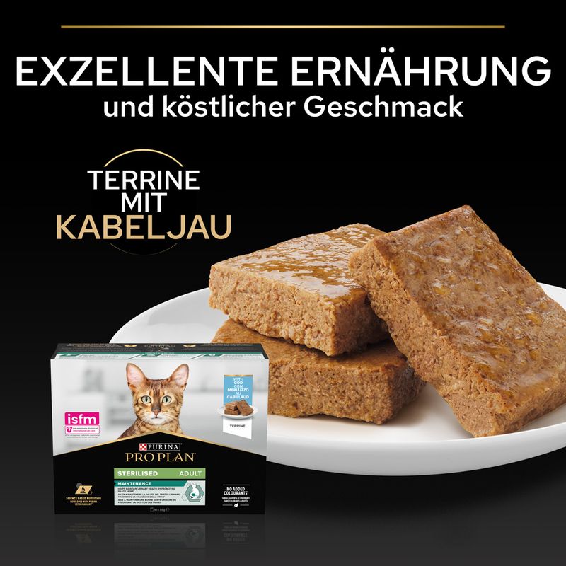 Sparpaket PURINA PRO PLAN Sterilised Adult Maintenance 20 x 85 g