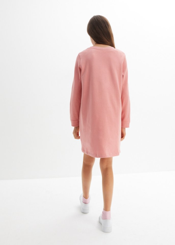 Mädchen Sweatkleid