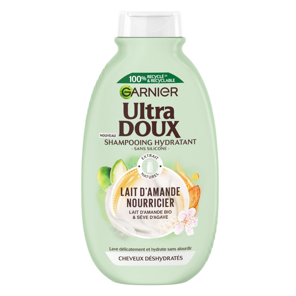 garnier Ultra Doux Lait D'Amande Nourricier Shampooing Nourricier au Lait d'Amande