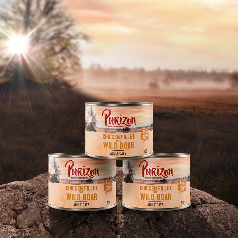 Purizon Adult Nassfutter 6 x 200 g zu TOP-Preisen