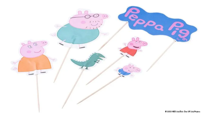 Dr.Oetker Kuchen-Topper Peppa 12-teilig