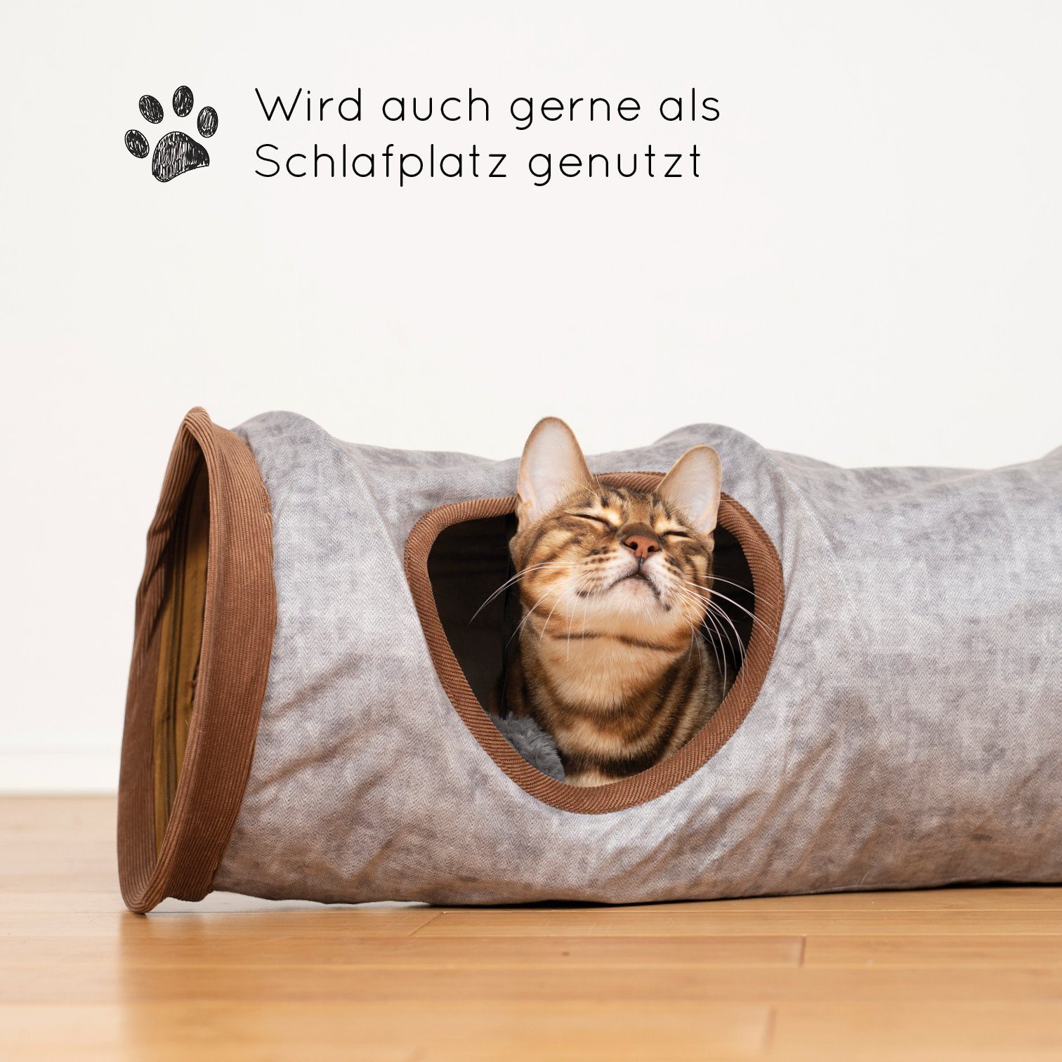 KaraLuna Tiertunnel KaraLuna Katzentunnel I Katzen Spieltunnel Katzenspielzeug Tunnel