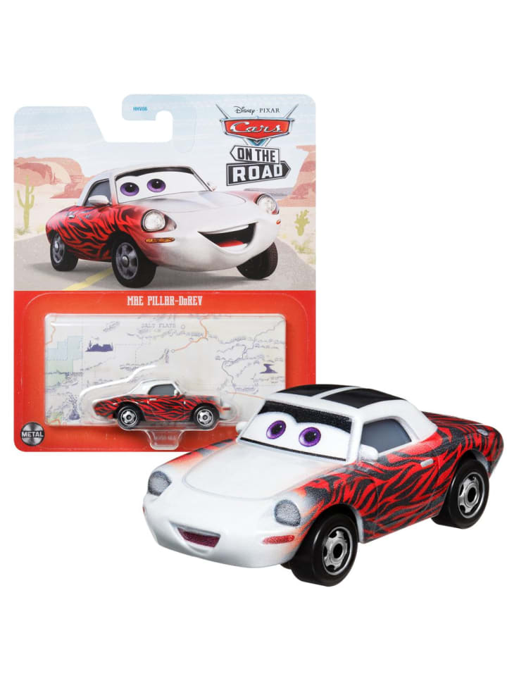 Disney Cars Fahrzeug Racing Style | Die Cast 1:55 Auto in Mae Pillar-Durey günstig kaufen onesize