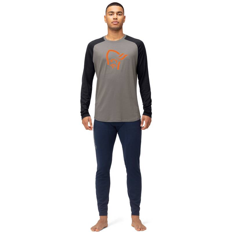 Norrna pureUII Langarmshirt Herren