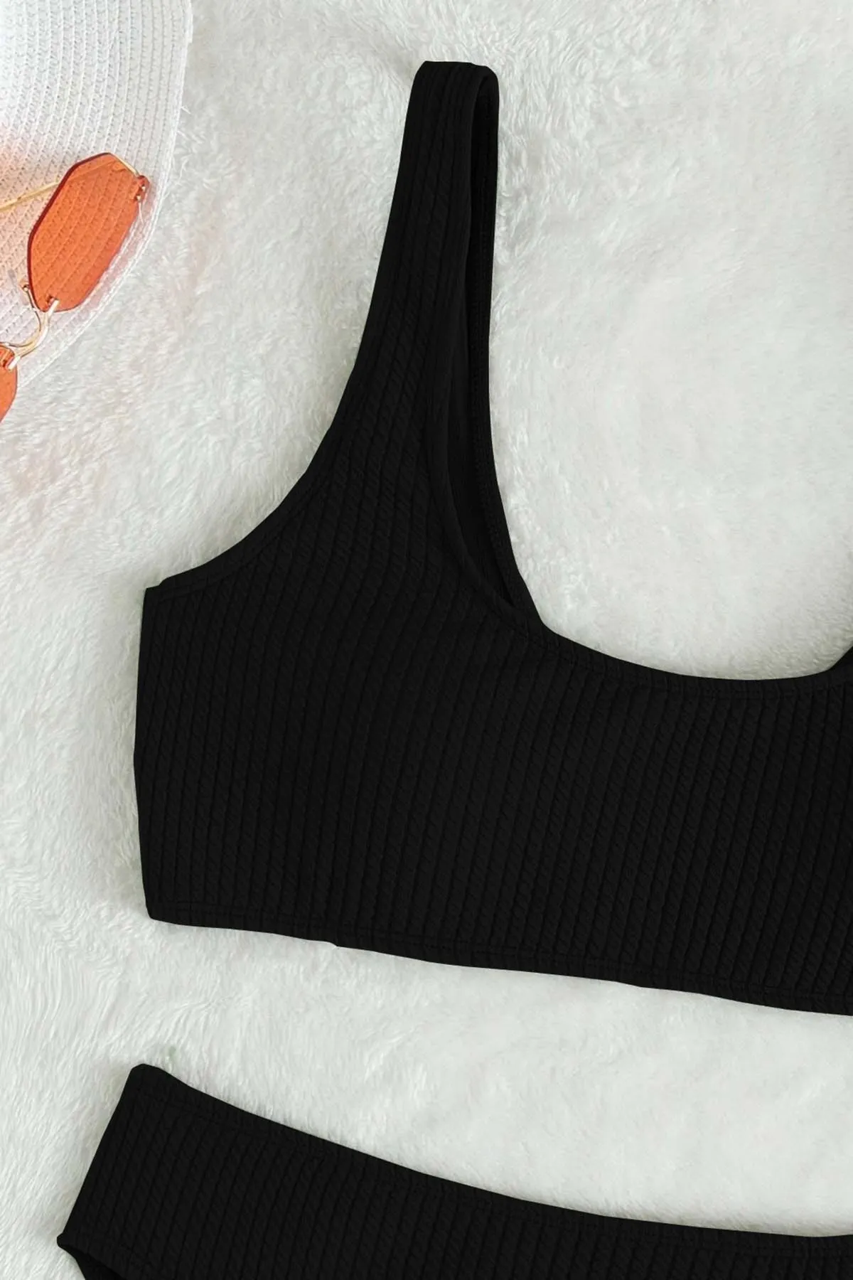 Angelsin  Spezielles Tankini-Bikinioberteil aus Twill