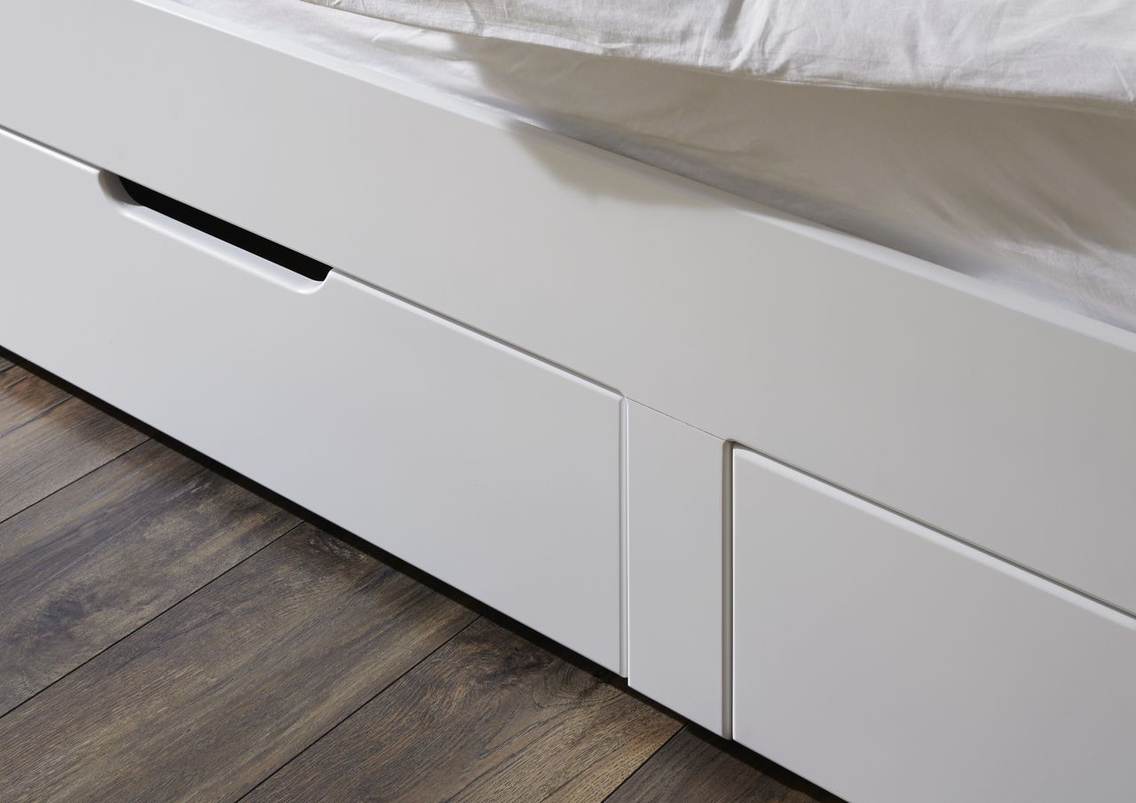 Relita Funktionsbett Anna 90x 200 auf 180 x 200 cm Liegefläche ausziehbar u. 2 Schubladen