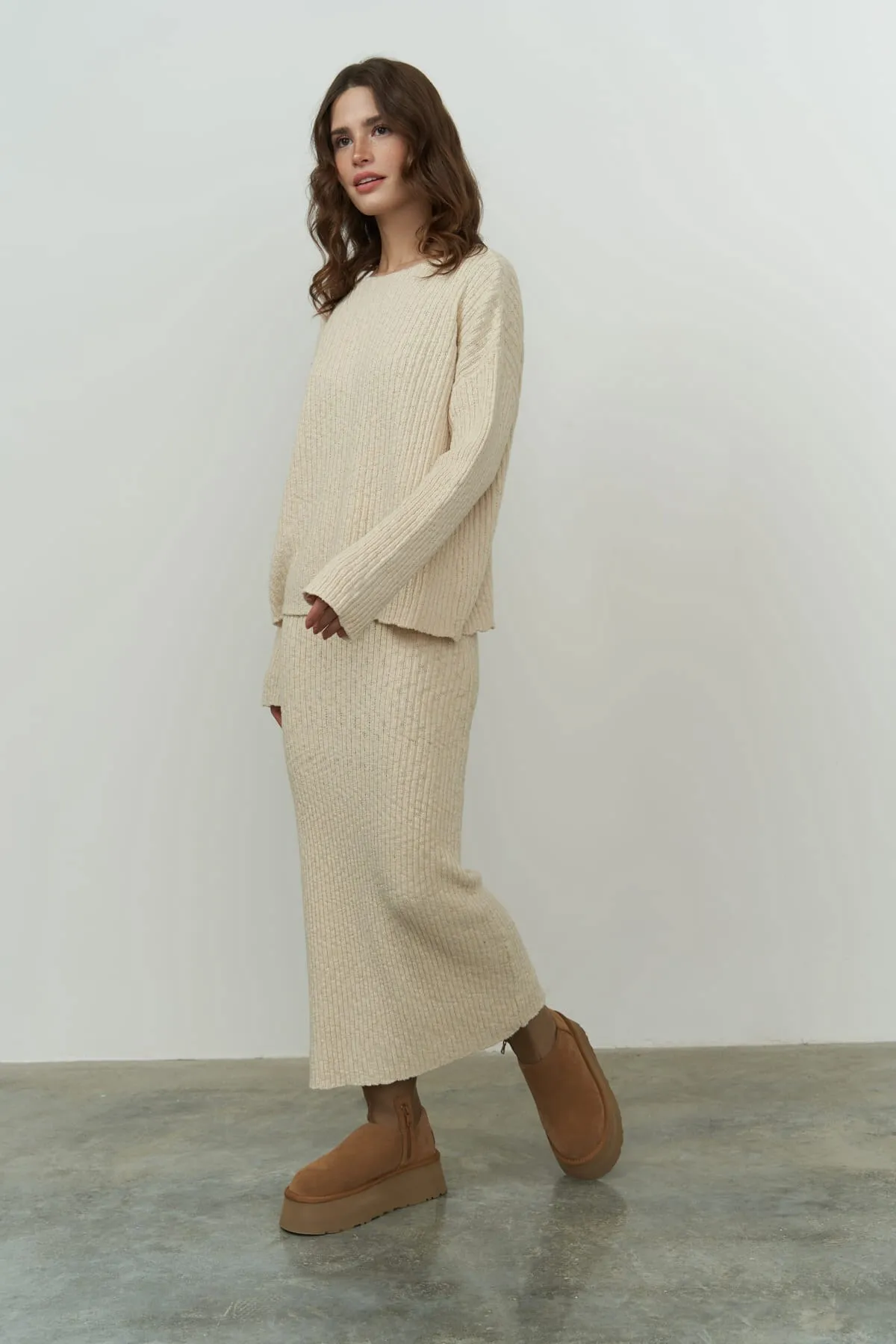 BOHEMAİ  Zweiteiler - Beige - Regular Fit