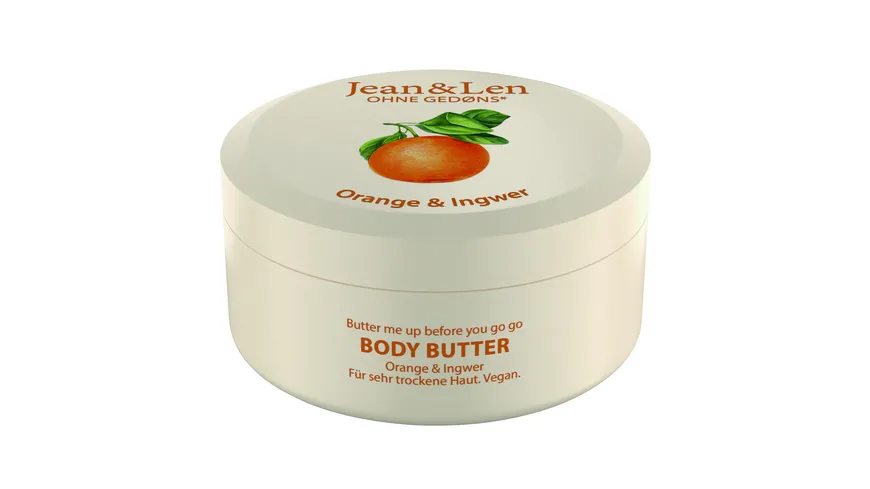 Jean&Len Body Butter Orange/Ingwer 200 ml