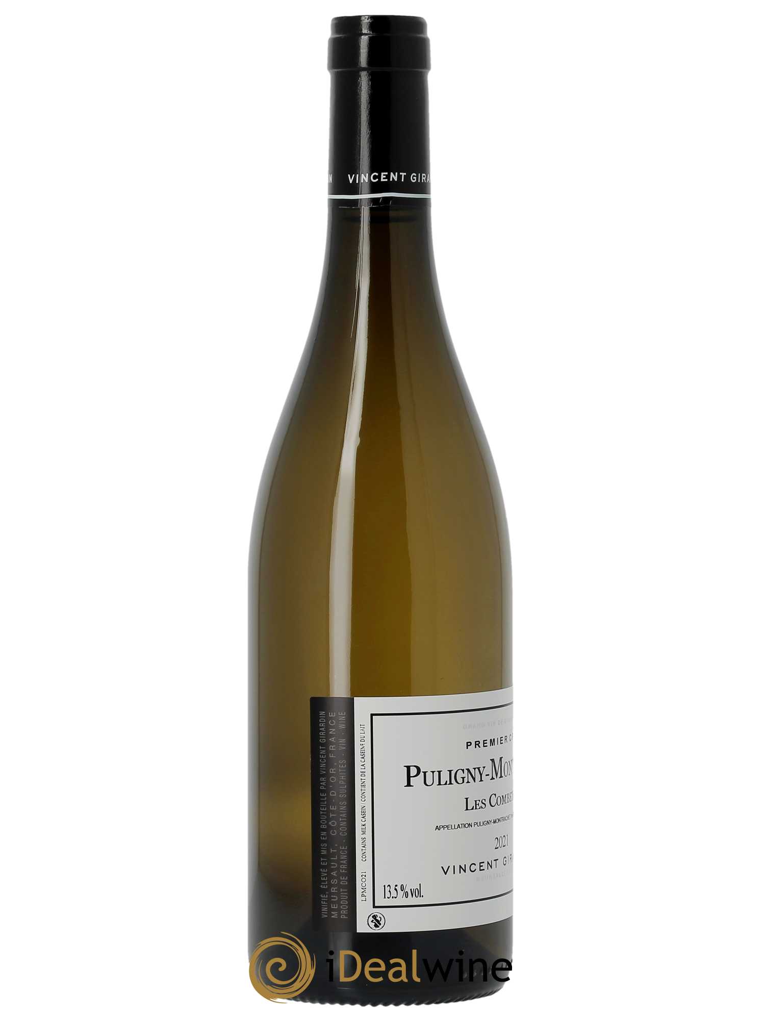 Puligny-Montrachet 1er Cru Les Combettes Vincent Girardin (Domaine)  2021 - Lot de 1 Bouteille