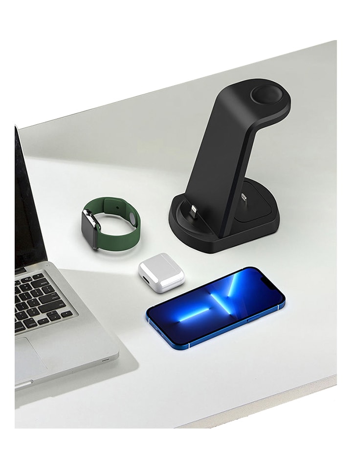 SWEET ACCESS 3in-1-Ladestation in Schwarz günstig kaufen onesize