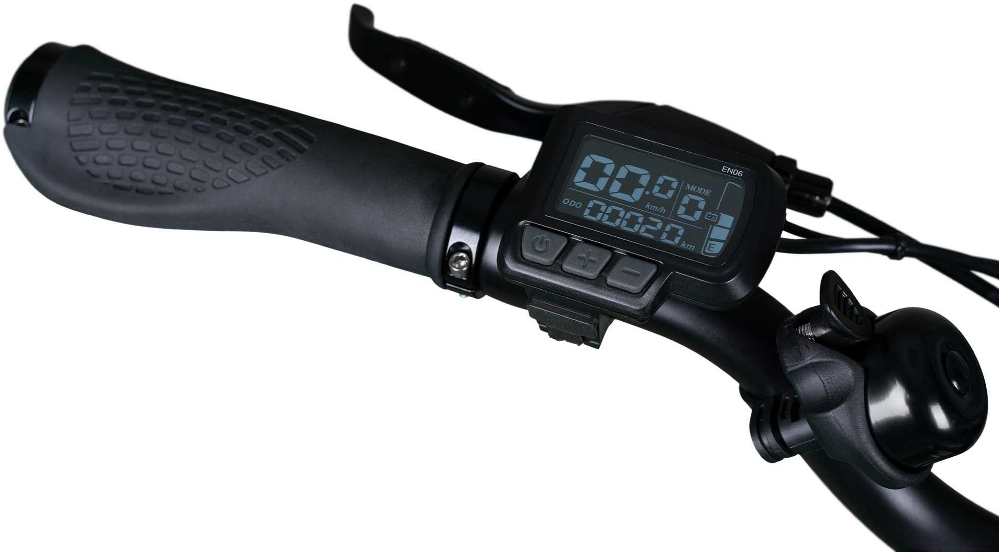 Jeep E-Bikes E-Bike TLR 7021, 7 Gang, Kettenschaltung, Heckmotor, (mit Akku-Ladegerät)